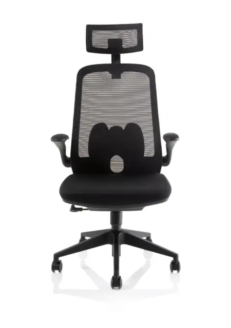 Sigma Executive Mesh Chair With Folding Arms